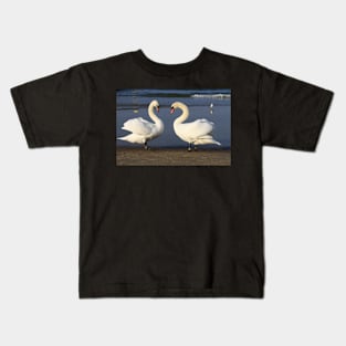 Loving Swans Kids T-Shirt